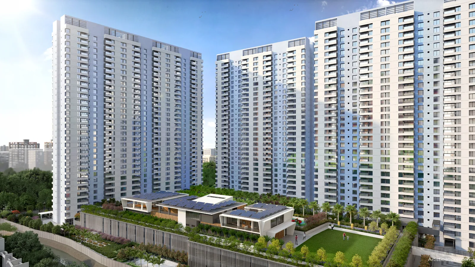 Kumar Parc Residences project photograph
